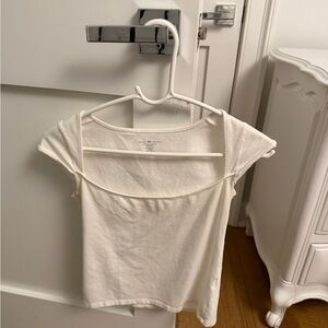 Brandy Melville White Short Sleeve Tee